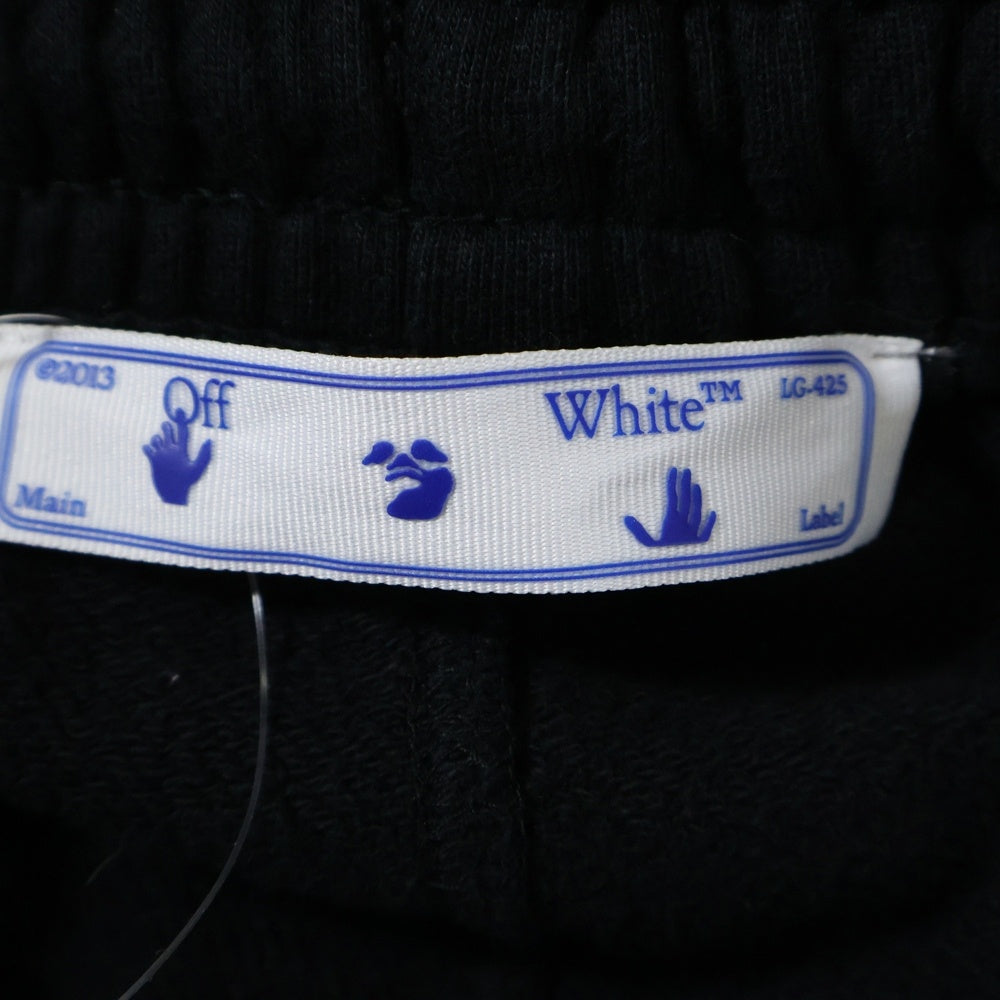 OFF-WHITE(オフホワイト) ラバーロゴプリント コットン スウェット