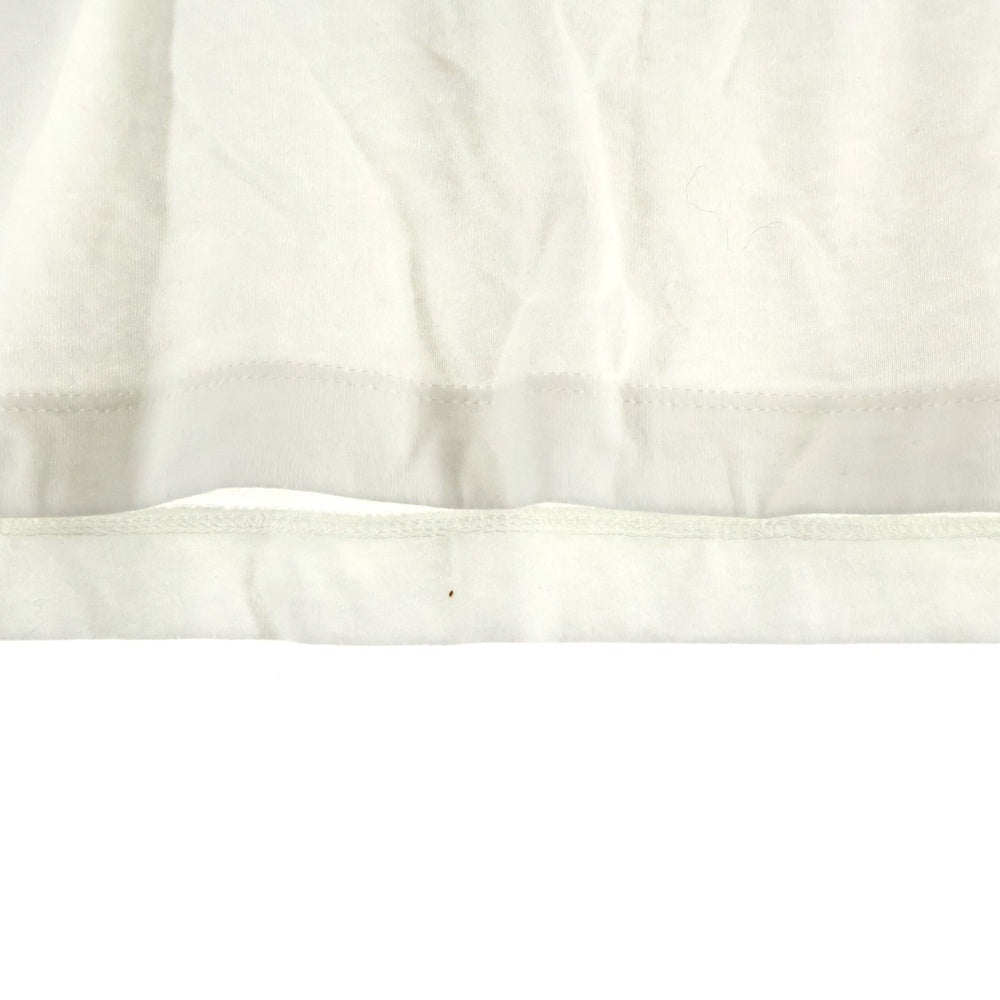 OFF-WHITE(オフホワイト) MARKER S/S SLIM TEE フロントラバーロゴプリント クルーネック 半袖Tシャツ ホワイト OMAA027S21JER003