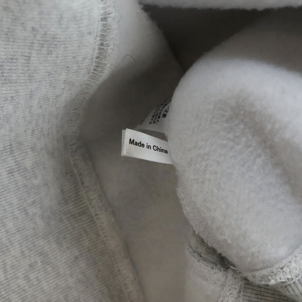 PHATRNK(ファットランク) HECHO EN OSAKA SWEAT 両面プリント クルーネックトレーナー 長袖スウェット グレー