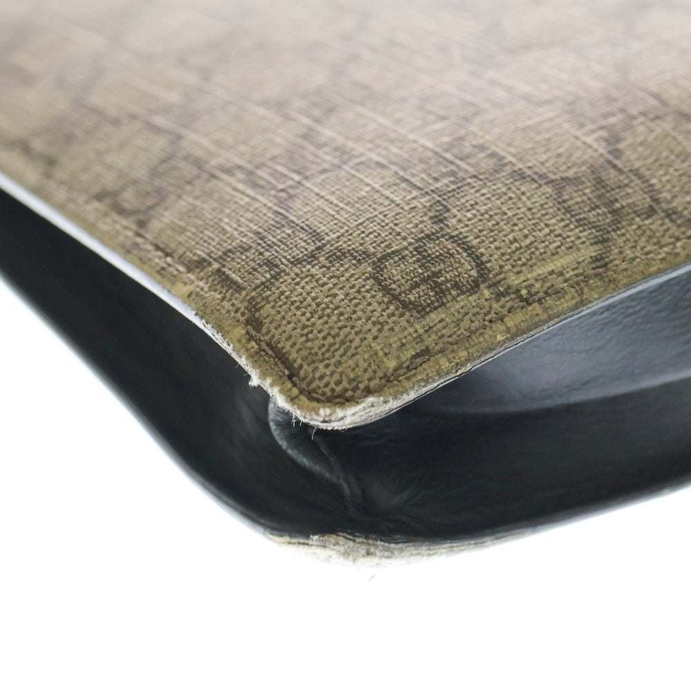 GUCCI シェリーライン　GGスプリーム クラッチバッグ GUCCI オールドグッチ GGスプリーム シェリーライン クラッチバッグ