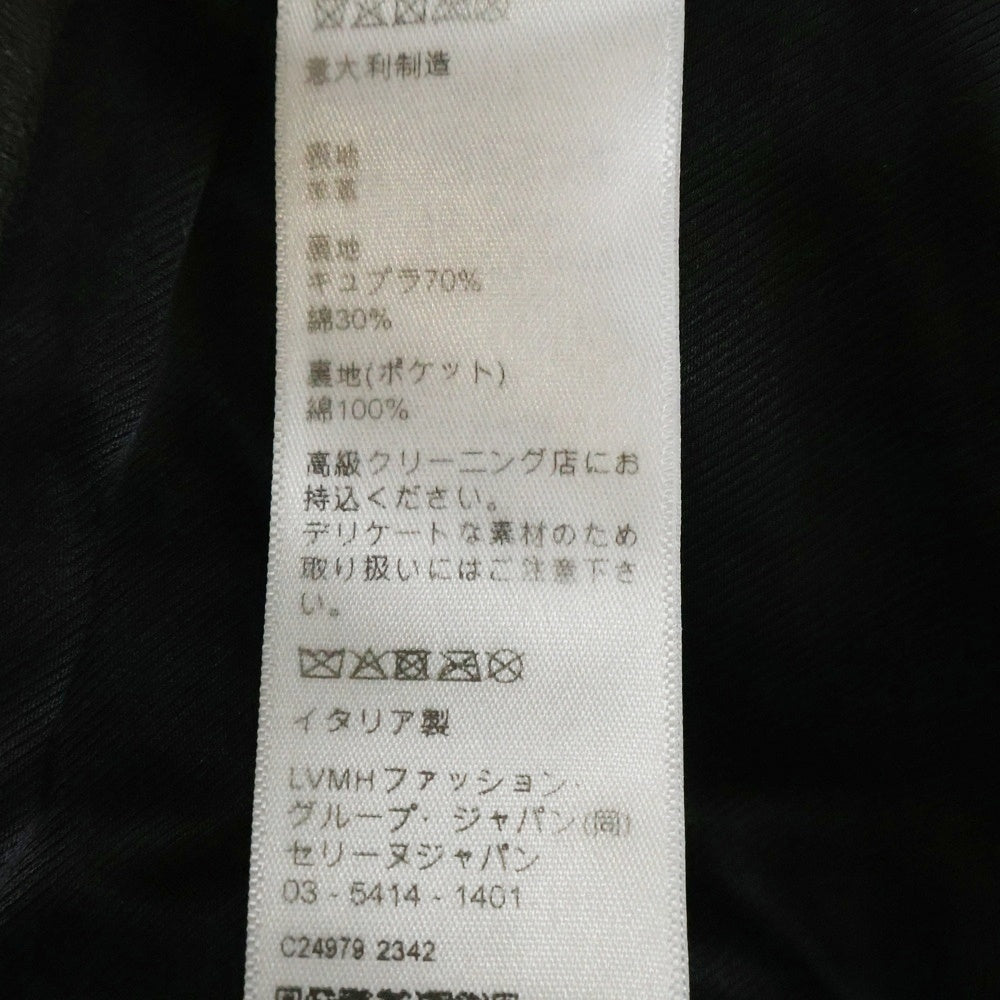 CELINE(セリーヌ) 24SS ソフトラムスキン クラシックストレートブルゾン レザージャケット ブラック 2EI02269L.38NO