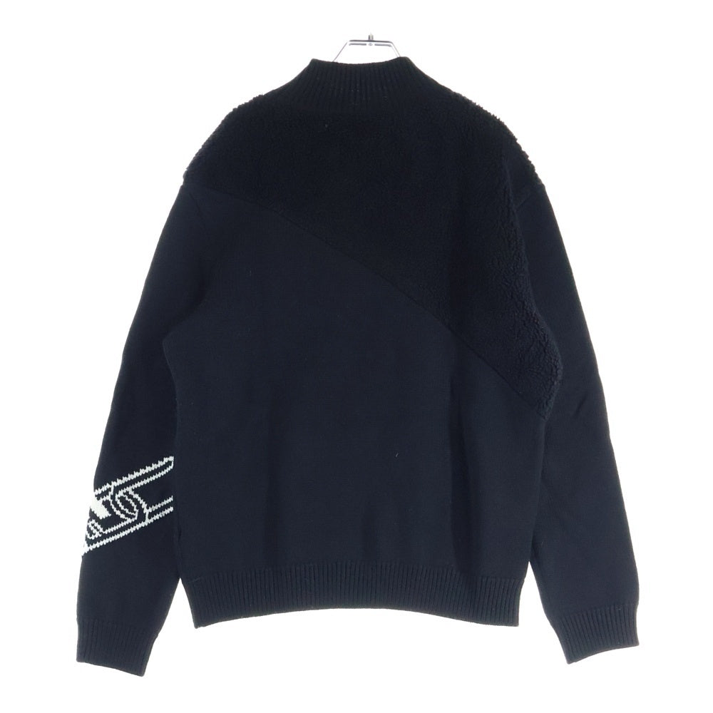 FENDI(フェンディ) モックネック ボア切り返し フロントデザイン