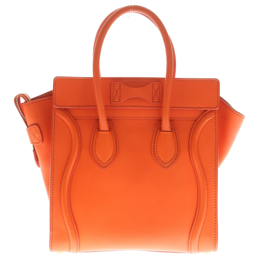 CELINE(セリーヌ) ラゲージ マイクロショッパー レザー ハンドバッグ