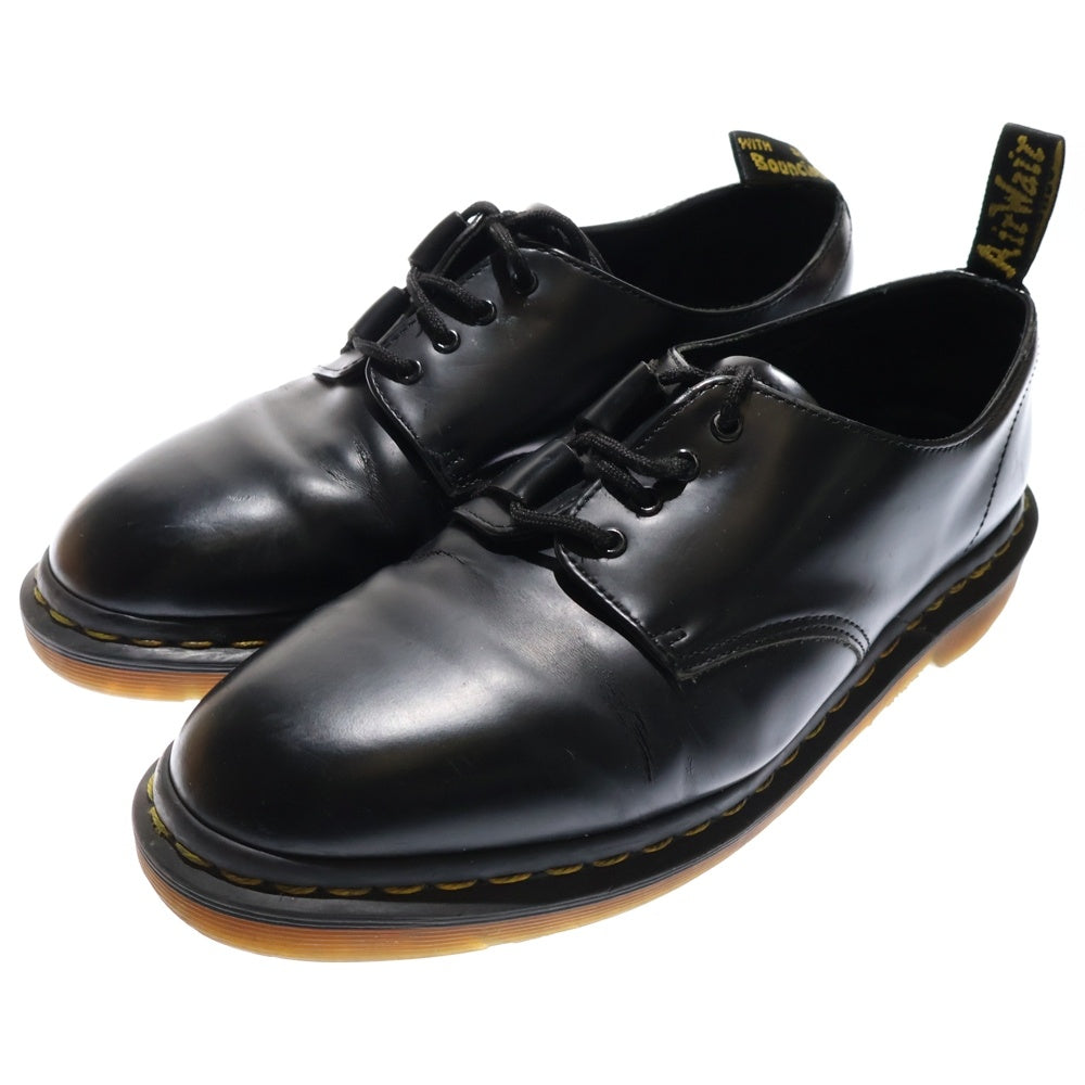Dr.Martens(ドクターマーチン) ×Engineered Garments ARCHIVE EG エンジニアードガーメンツ レザー ローカットシューズ ブラック AW006