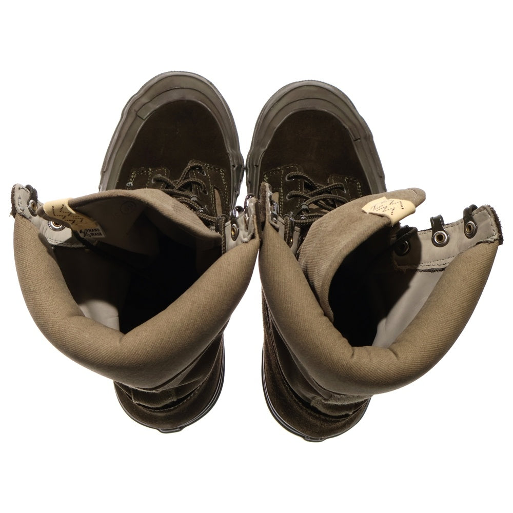 VISVIM(ヴィスヴィム) 22AW TESOTA '91-FOLK CONTRARY DEPT Special Collection ハイカットスニーカー ブーツ カーキ