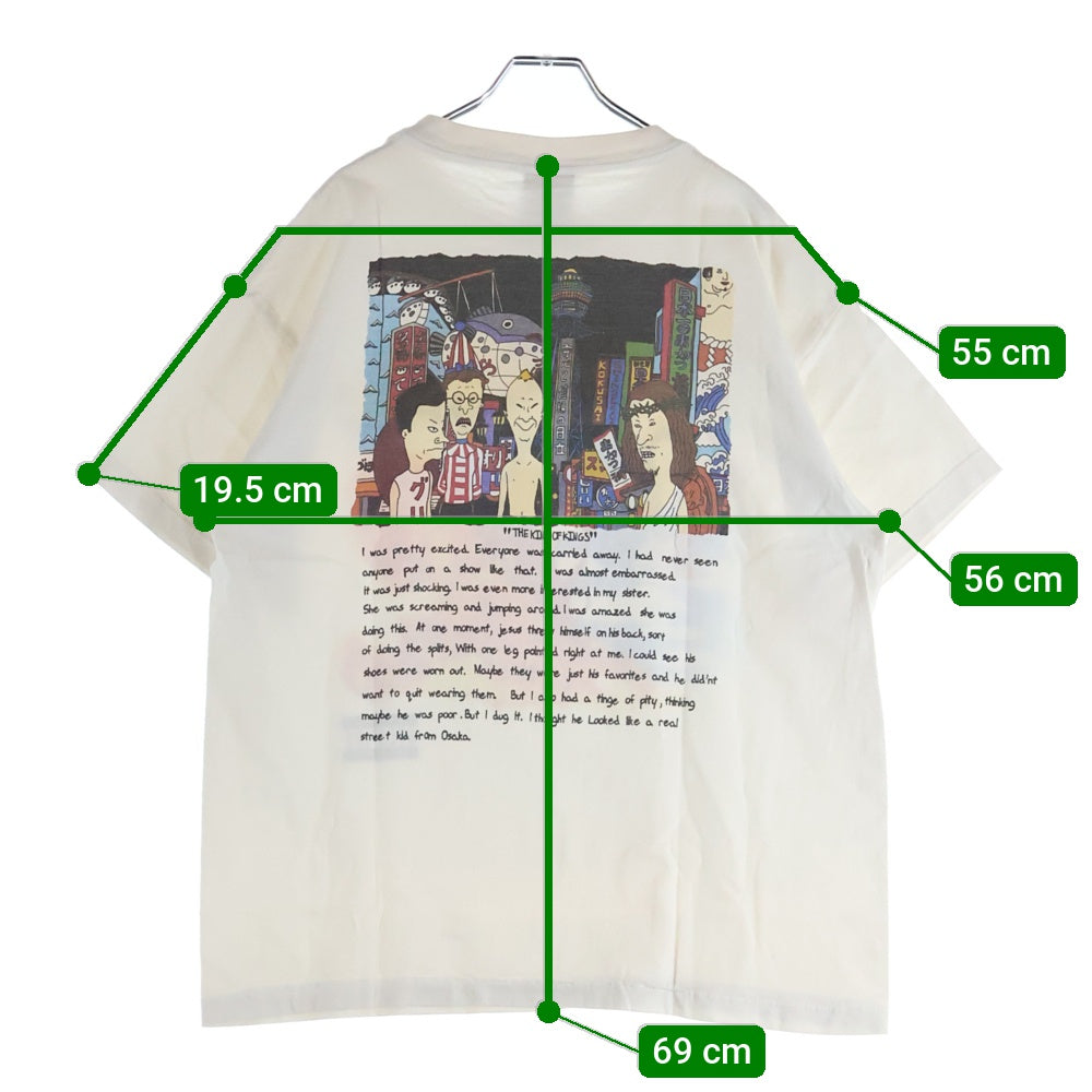 SAINT MICHAEL(セントマイケル) 23SS TIME IS ETRNL 両面プリント