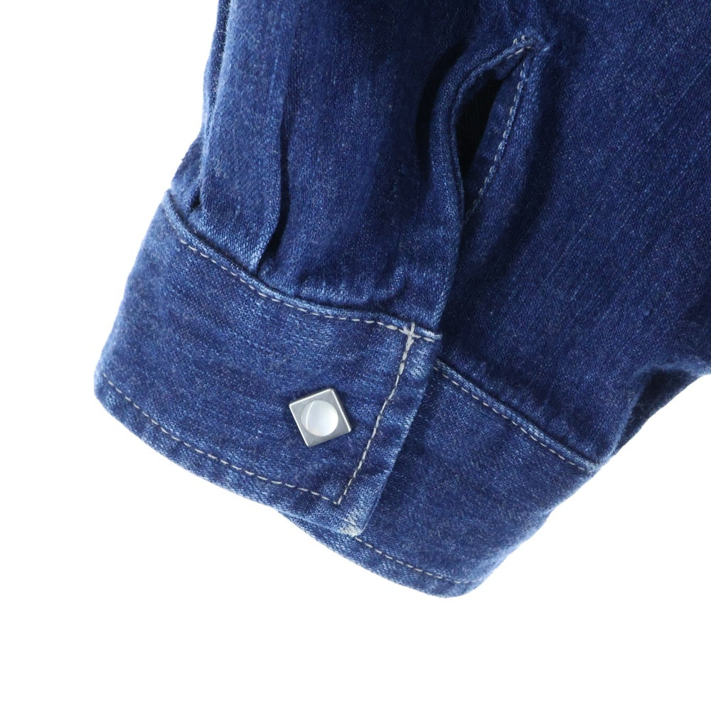 TENDERLOIN(テンダーロイン) DENIM SHT SNAP BUTTON WASH 長袖シャツ
