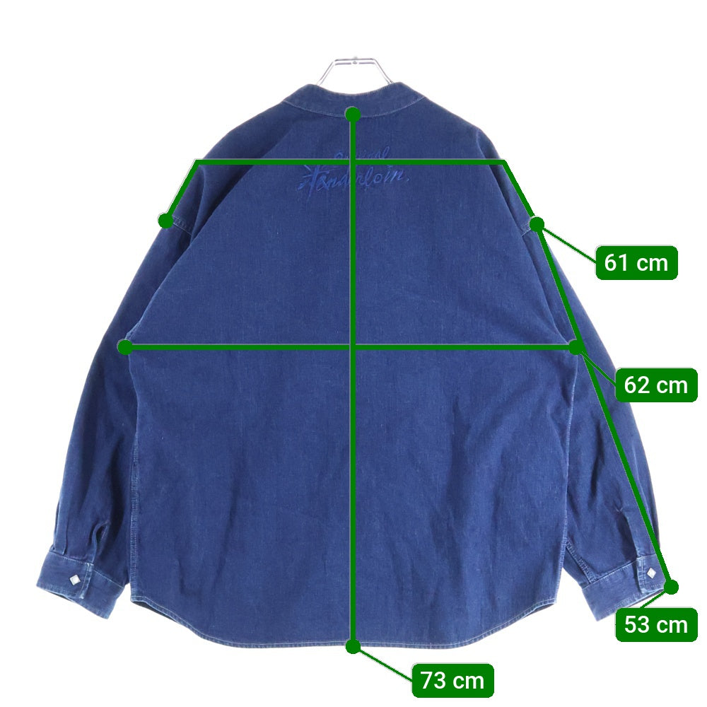 TENDERLOIN(テンダーロイン) DENIM SHT SNAP BUTTON WASH 長袖シャツ