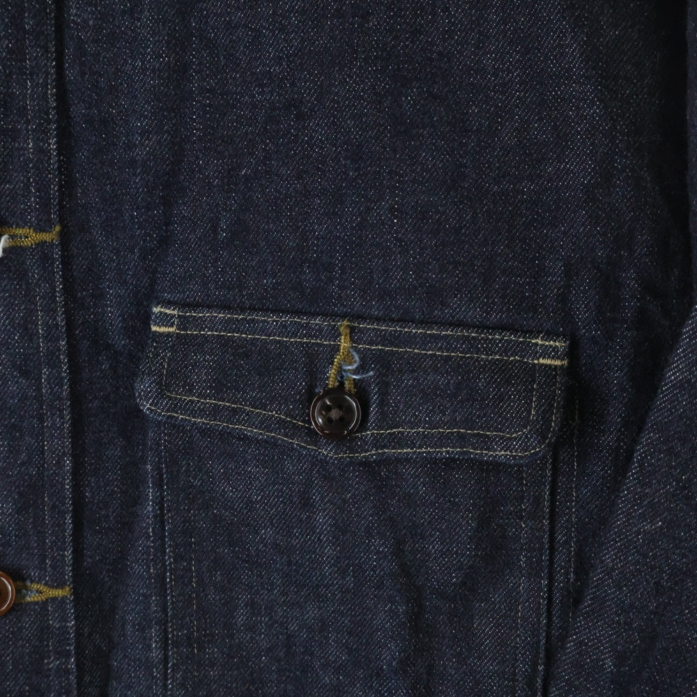 NO BRAND(ノーブランド) The Crooked Tailor ザ クルーキット テーラー オーバーサイズ デニムジャケット インディゴ