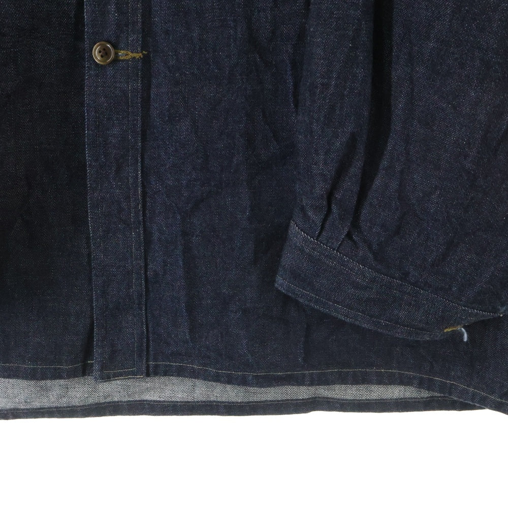 NO BRAND(ノーブランド) The Crooked Tailor ザ クルーキット テーラー オーバーサイズ デニムジャケット インディゴ