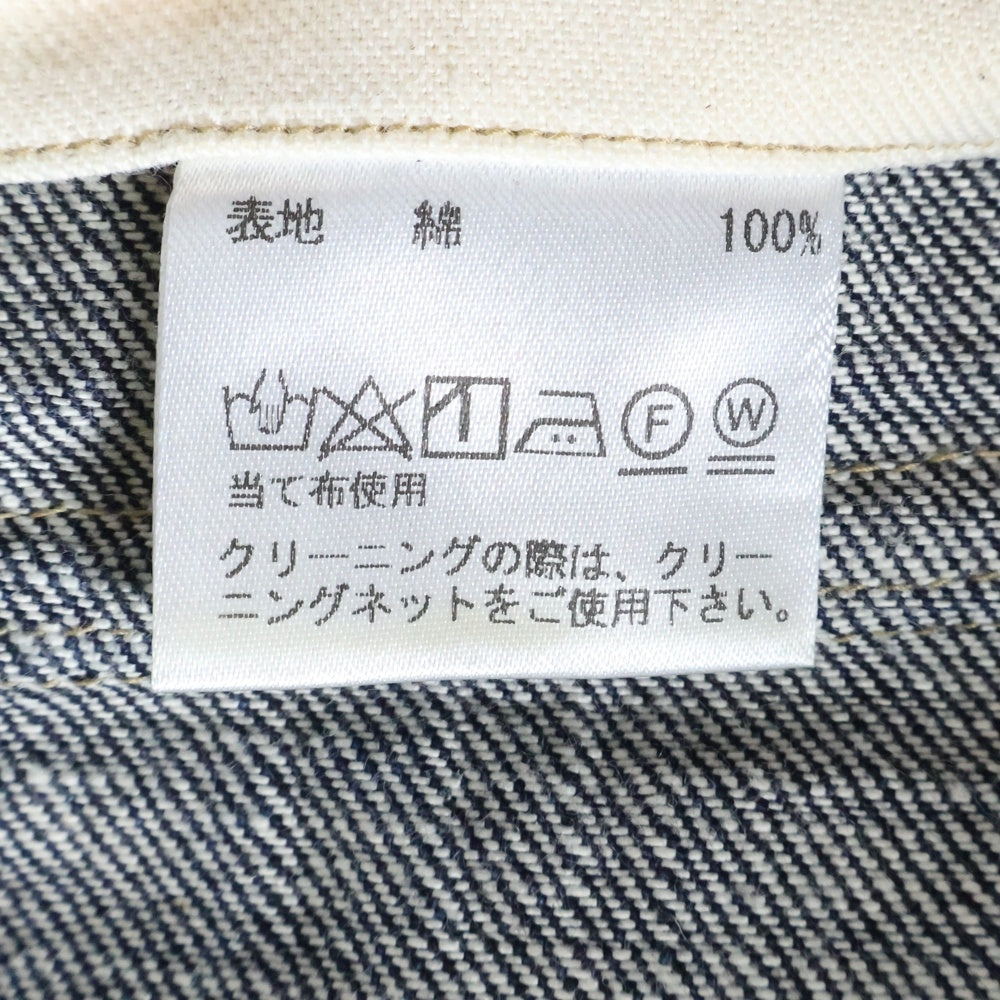 NO BRAND(ノーブランド) The Crooked Tailor ザ クルーキット テーラー オーバーサイズ デニムジャケット インディゴ