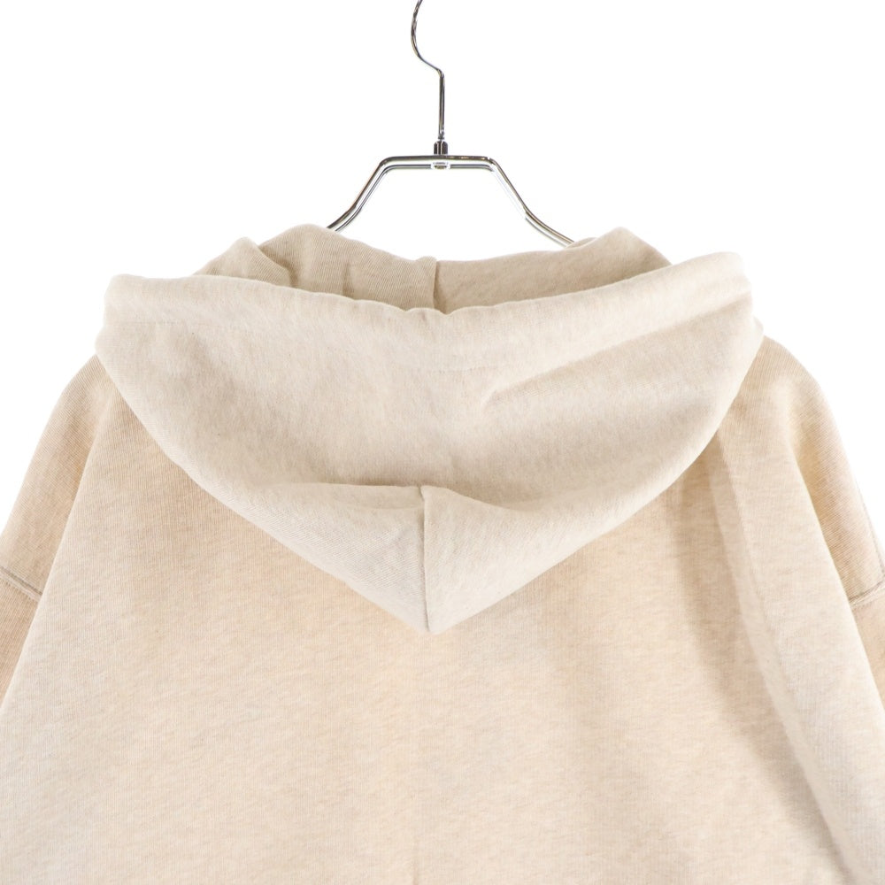 ACNE(アクネ) フェイス ロゴ パッチ プルオーバーパーカー 長袖 フーディー アイボリー FA-UX-SWEA000078