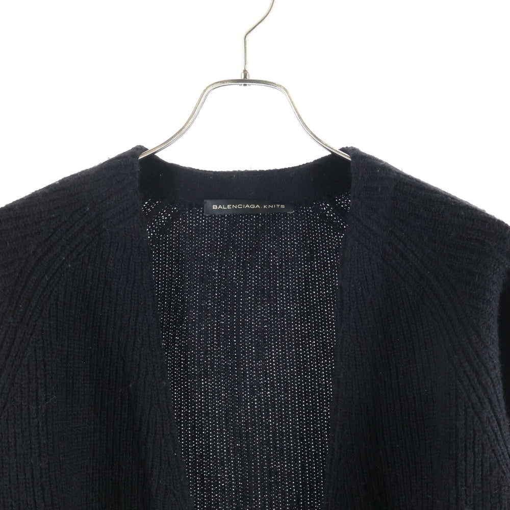BALENCIAGA(バレンシアガ) 12ASS CAMEL CARDIGAN キャメル カーディガン ブラック レディース 2012 00262