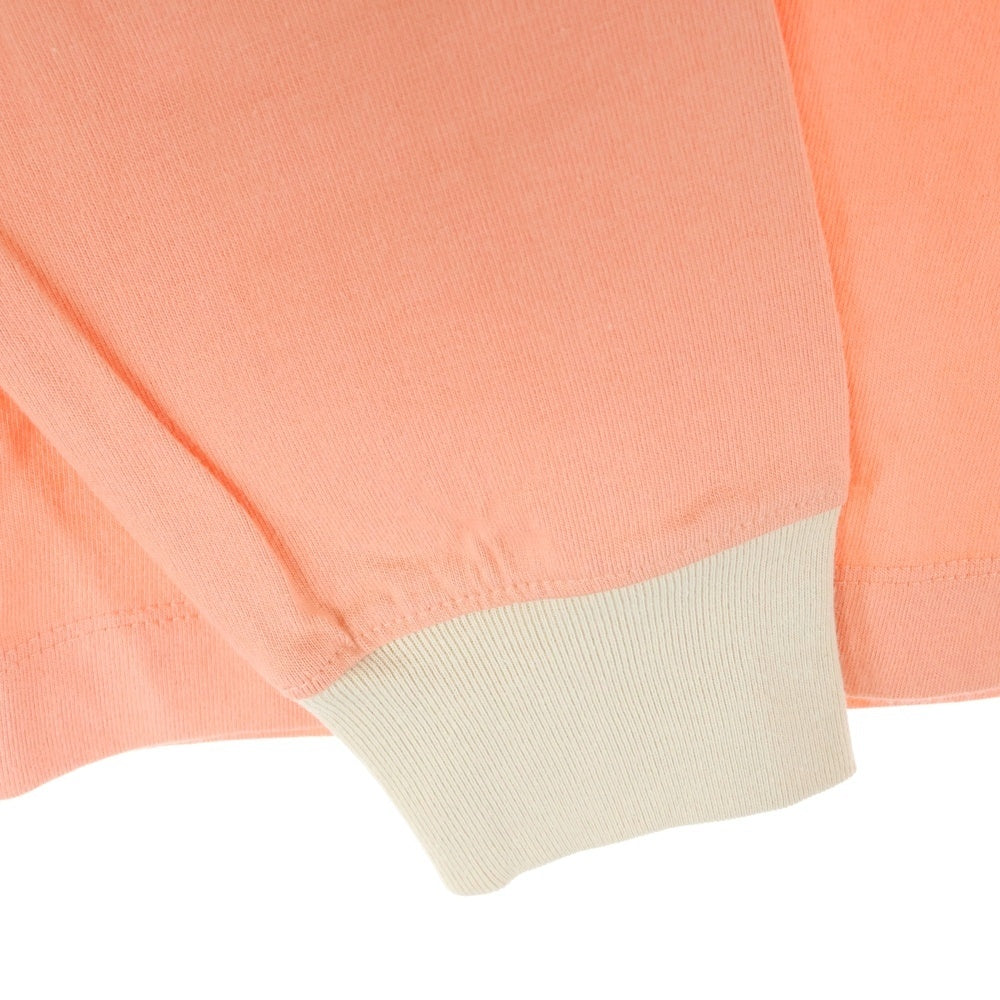 NO BRAND(ノーブランド) EPT NIBBLE SURF LONGSLEEVE 長袖 クルーネック カットソー ロンT オレンジ レディース