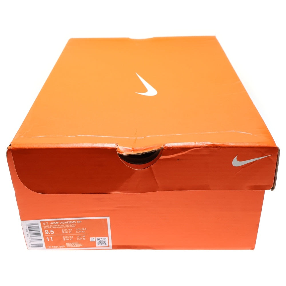 NIKE(ナイキ) G.T. JUMP ACADEMY EP ローカットスニーカー オレンジ US9.5/27.5cm HF1804-800