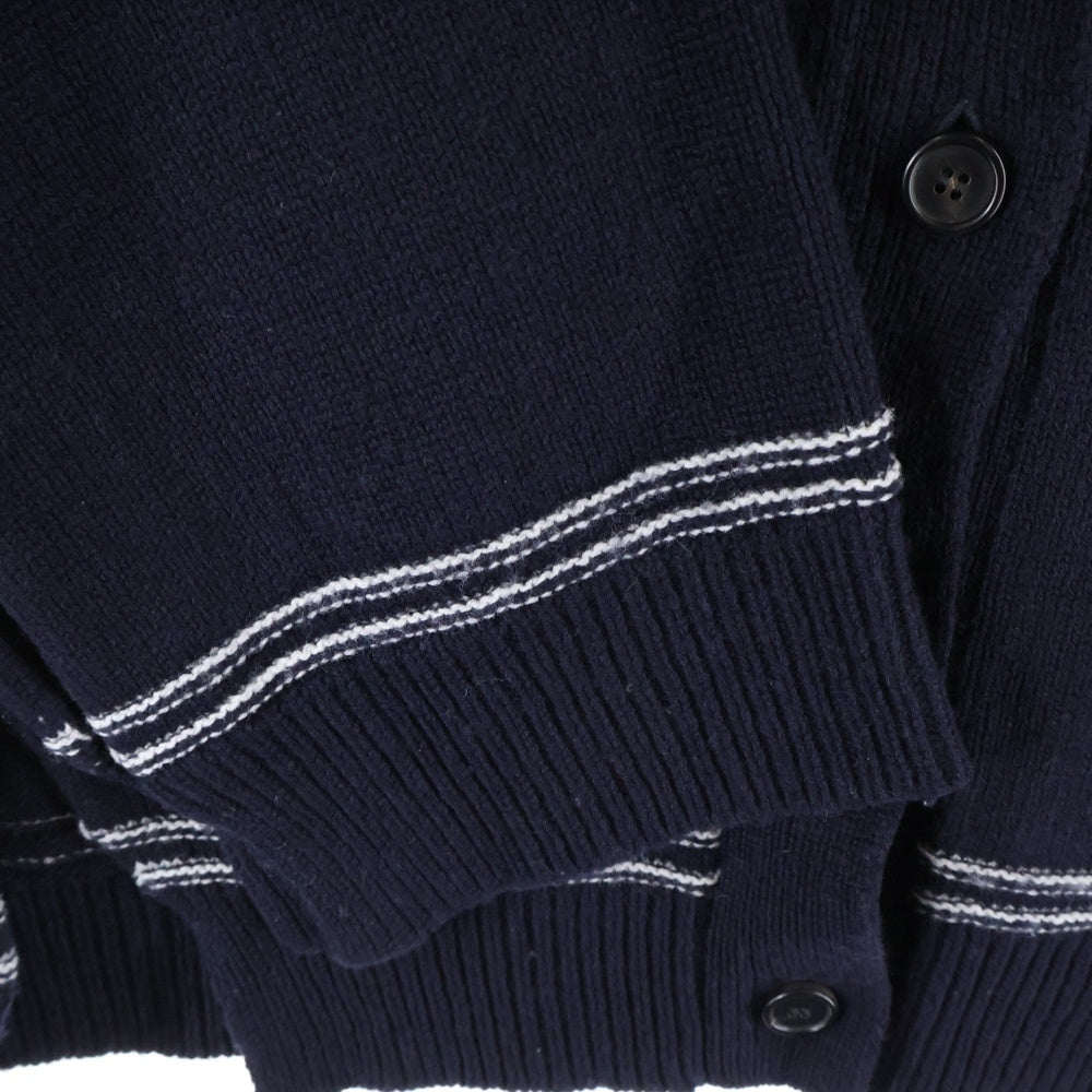 MARNI(マルニ) 24AW バックロゴ ボクシーフィットカーディガン レディース ネイビー CDMD0309Q1