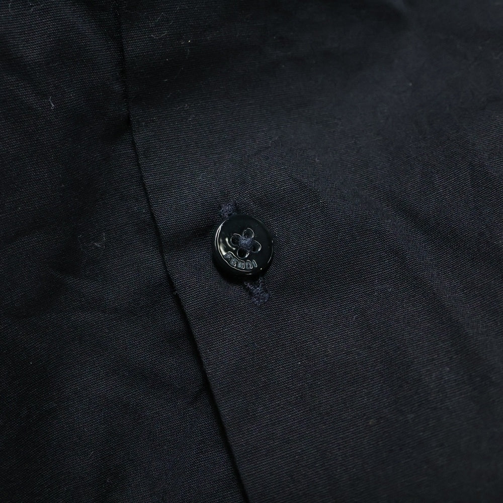 FENDI(フェンディ) Monster Shirts モンスターロゴ刺繍 コットン 長袖シャツ ブラック FS0571 A4S1