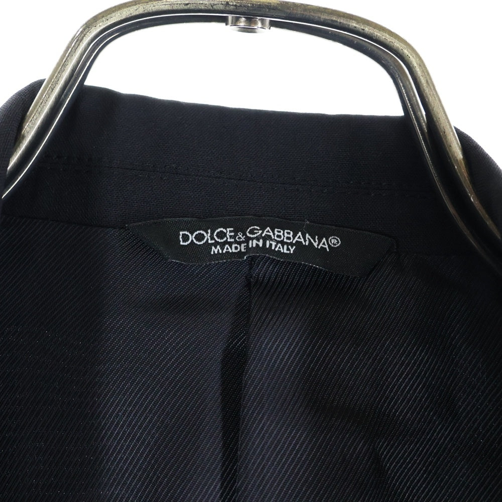 DOLCE & GABBANA(ドルチェアンドガッバーナ) ウール テーラードジャケット ブラック