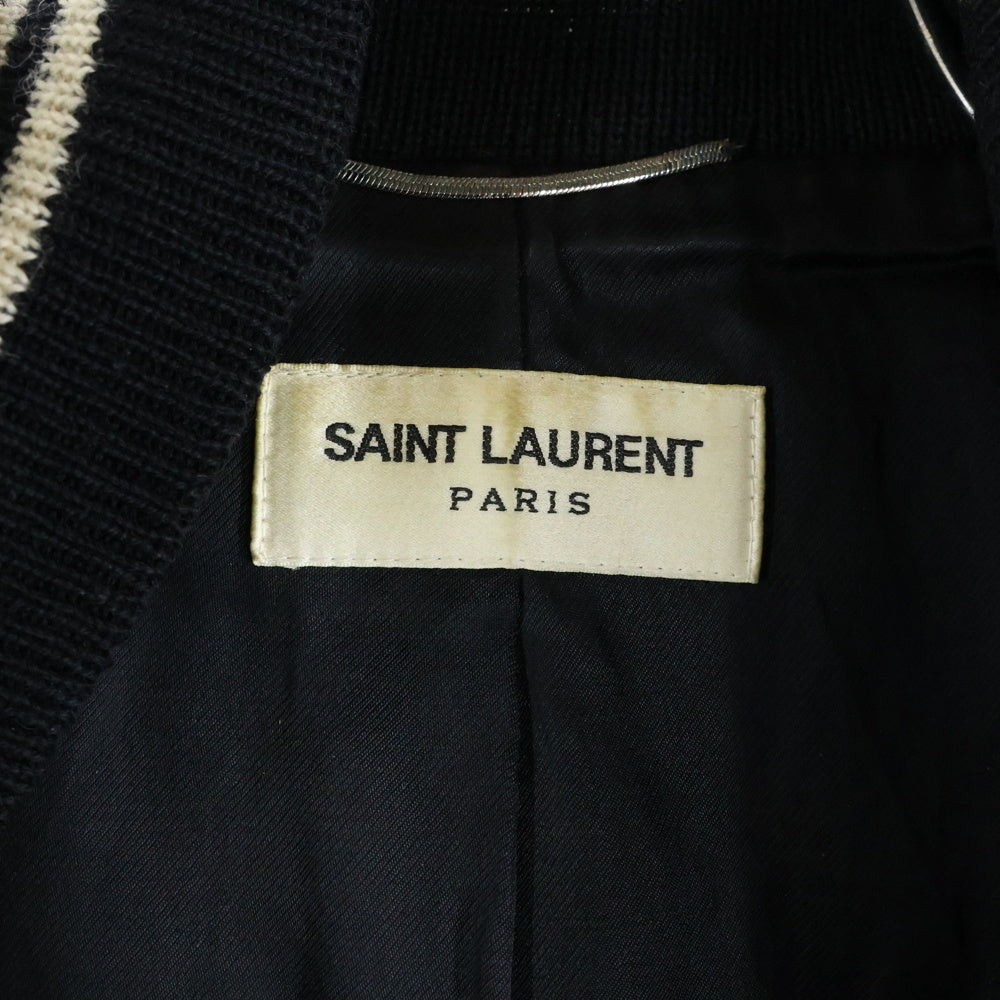SAINT LAURENT PARIS(サンローランパリ) 23AW Teddy Jacket テディジャケット ブラック 354718 YYL80