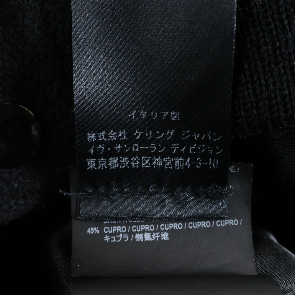 SAINT LAURENT PARIS(サンローランパリ) 23AW Teddy Jacket テディジャケット ブラック 354718 YYL80