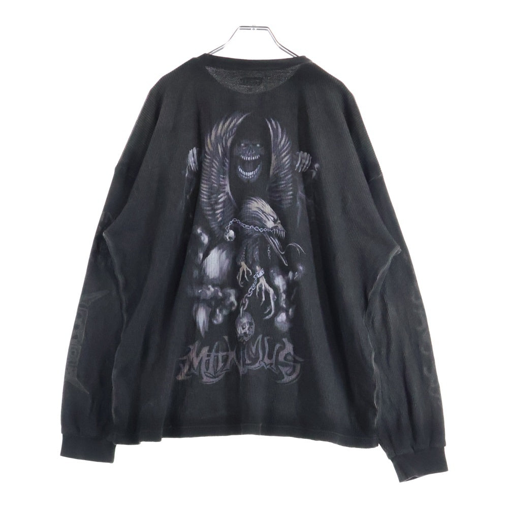 Cactus Jack(カクタスジャック) DELRESTO THERMAL LONGSLEEVE 12 サーマルニット クルーネック 長袖Tシャツ ブラウン