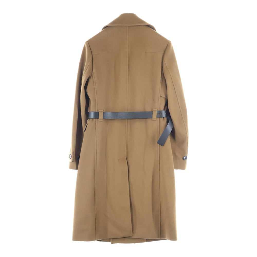 DIOR(ディオール) 18AW 腰ベルト付 ウールトレンチコート キャメル