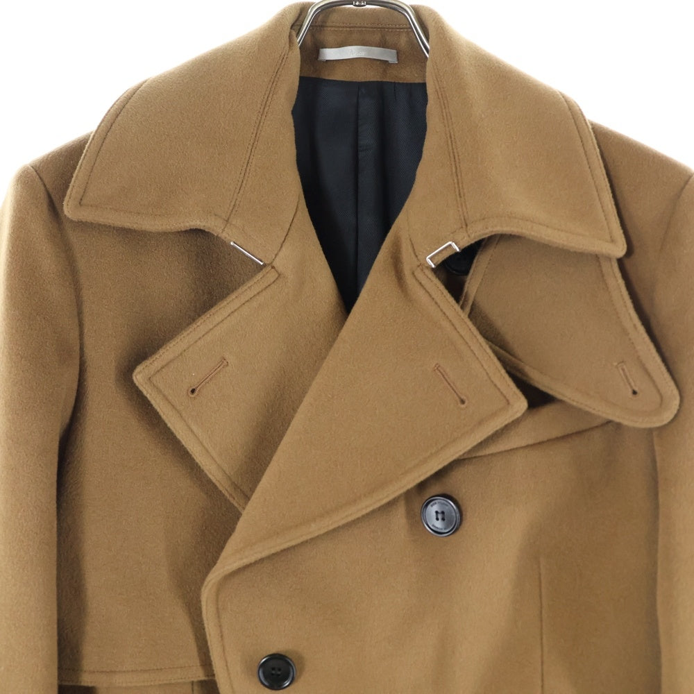DIOR(ディオール) 18AW 腰ベルト付 ウールトレンチコート キャメル