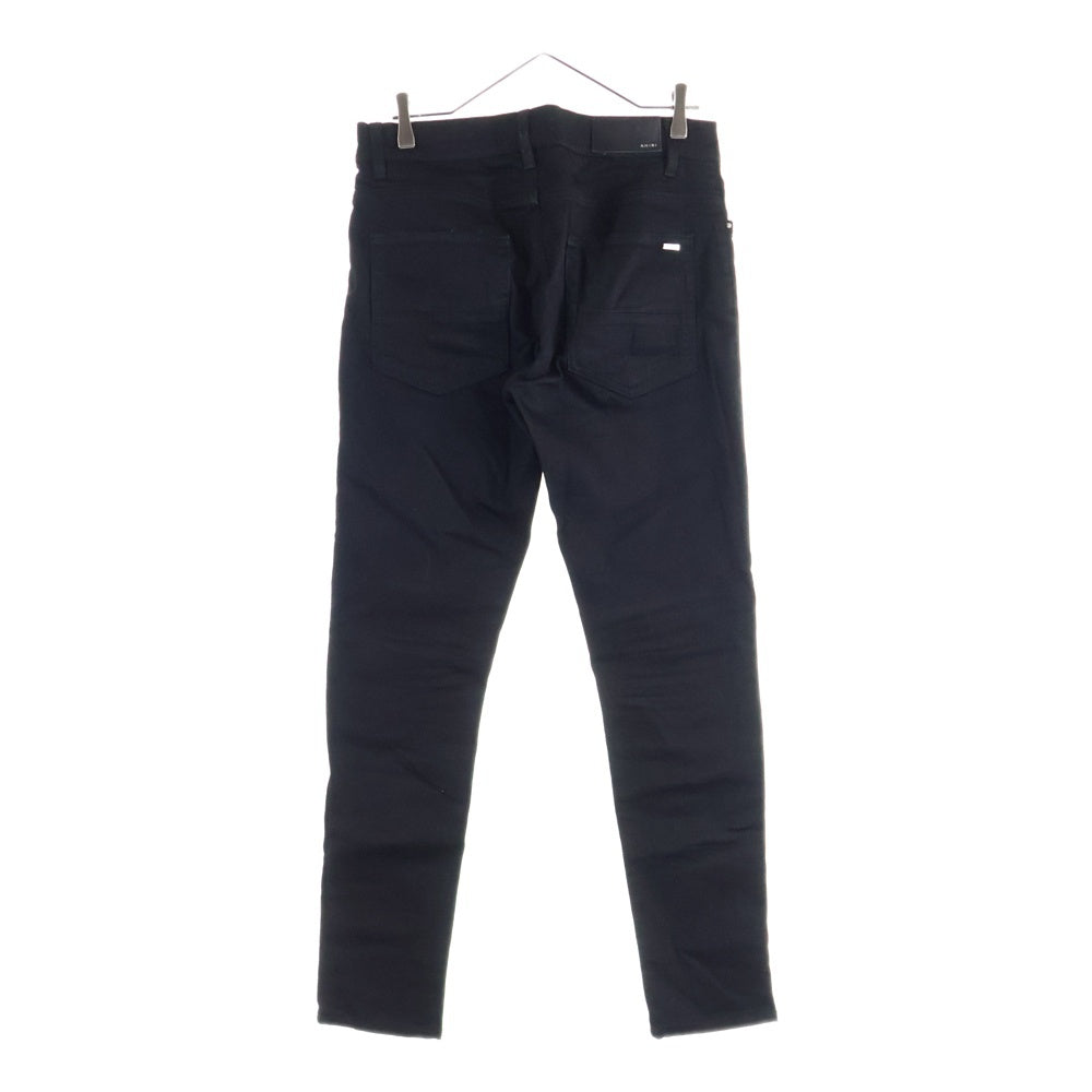 AMIRI(アミリ) MX1 JEAN レザー蛇腹切替 ダメージ加工 バイカー