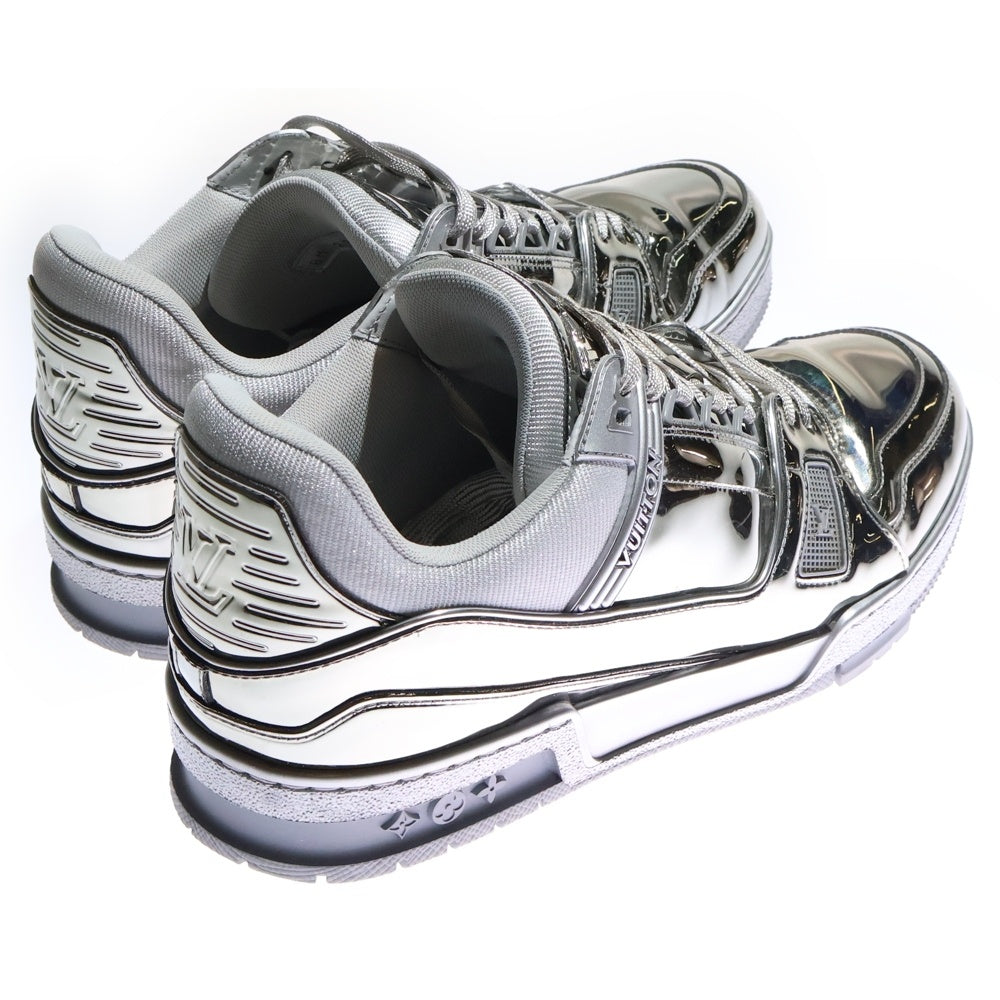 LOUIS VUITTON(ルイヴィトン) 22SS LVトレイナー ローカットスニーカー メタリックシルバー BM1211