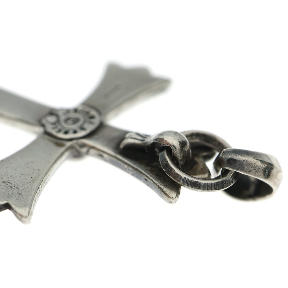 CHROME HEARTS(クロムハーツ) CH CRS LG W/BALE Wベイル ラージCHクロスペンダントトップ シルバー BCA215