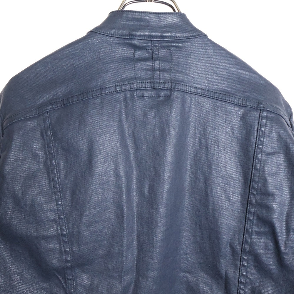 G-STAR RAW(ジースターロウ) 胸ロゴ シングルライダースジャケット