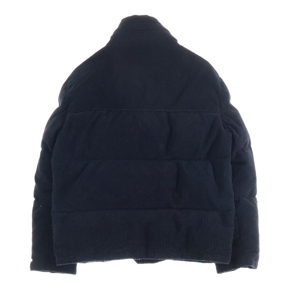 SAINT LAURENT PARIS(サンローランパリ) Corduroy Down Jacket コーデュロイ ダウンジャケット ブラック 671974 Y9B50 1000