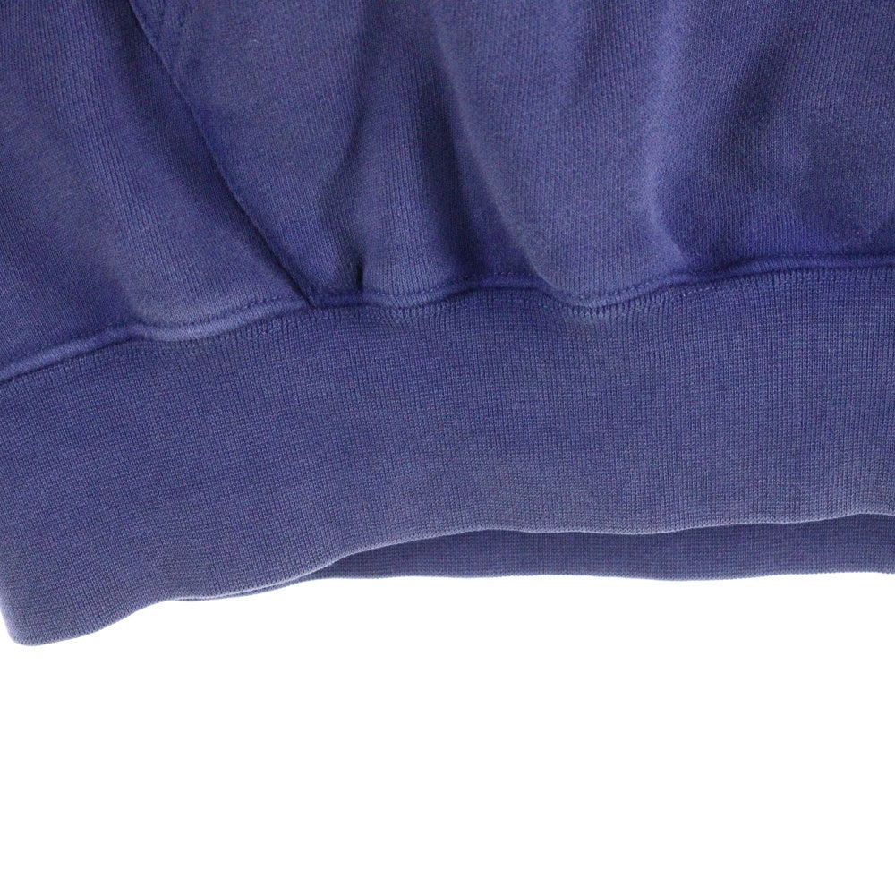 HUF(ハフ) 胸ロゴワッペン プルオーバーパーカー フーディー パープル