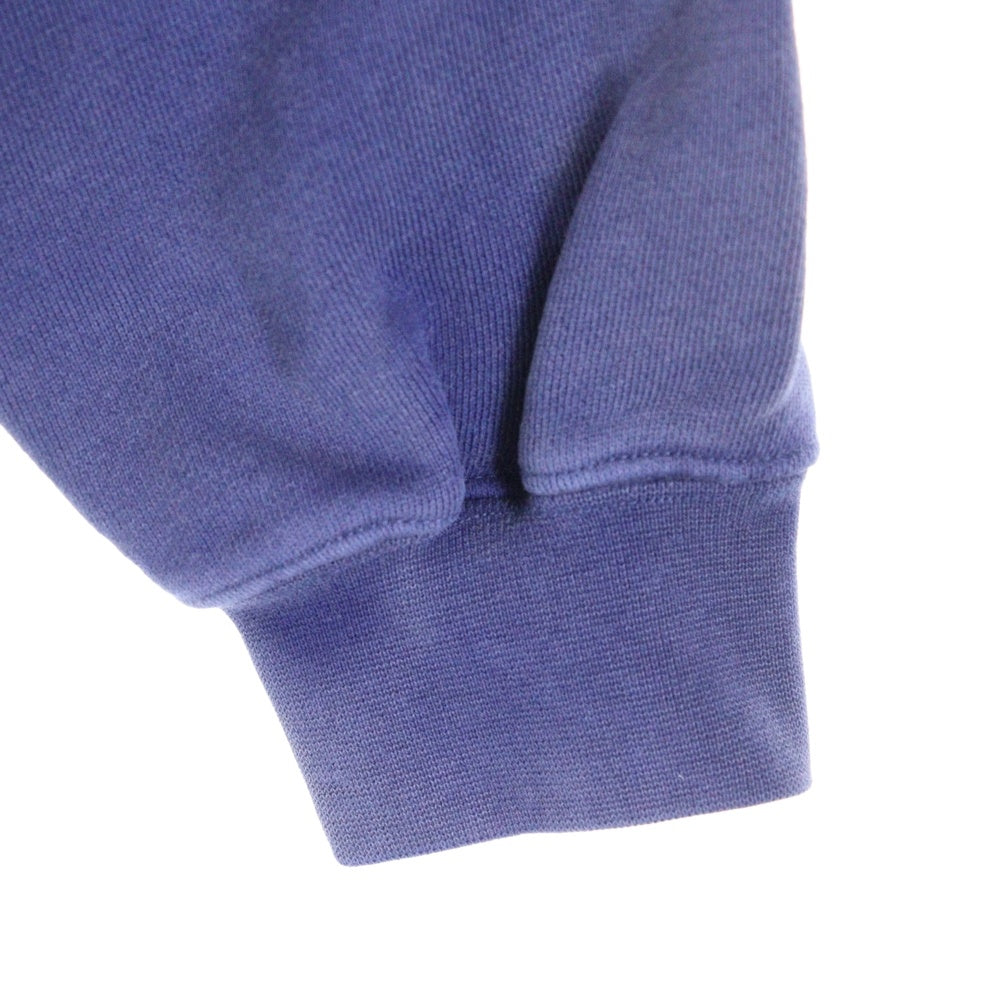 HUF(ハフ) 胸ロゴワッペン プルオーバーパーカー フーディー パープル