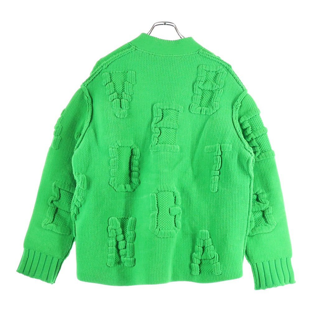 BOTTEGA VENETA(ボッテガヴェネタ) 22SS ALPHABET LOGO CARDIGAN アルファベットロゴ ニットカーディガン 690191 V1OX0 レディース