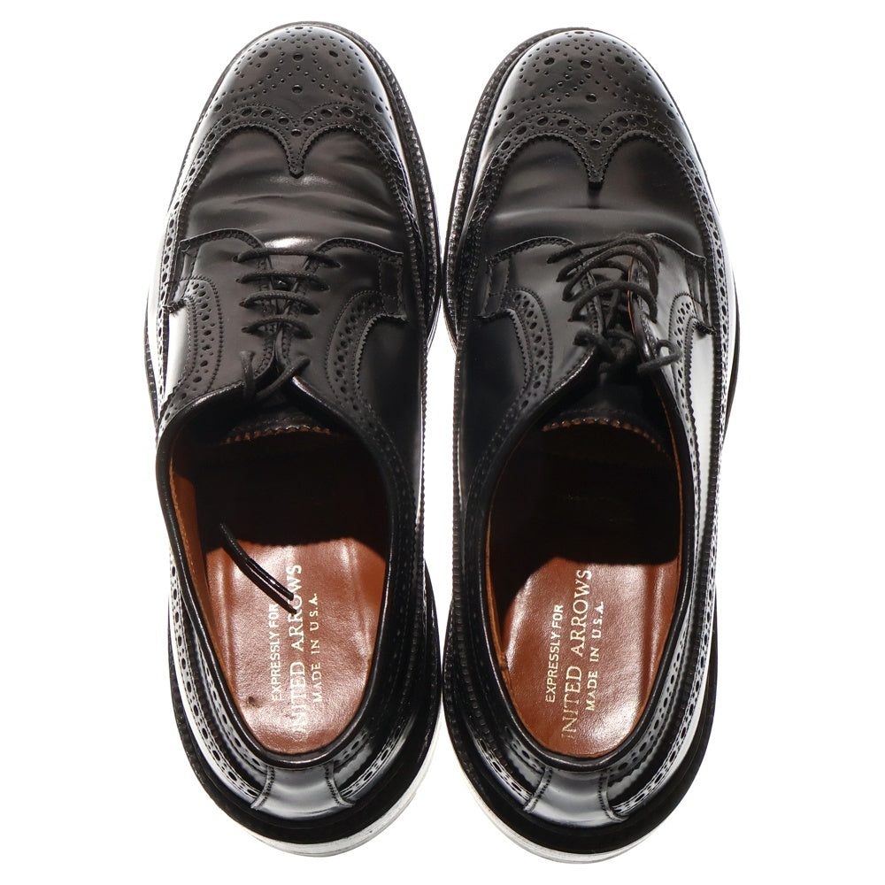 Alden(オールデン) WING TIP CORDOVAN ウィングチップ コードバーン レザーシューズ ブラック 9751
