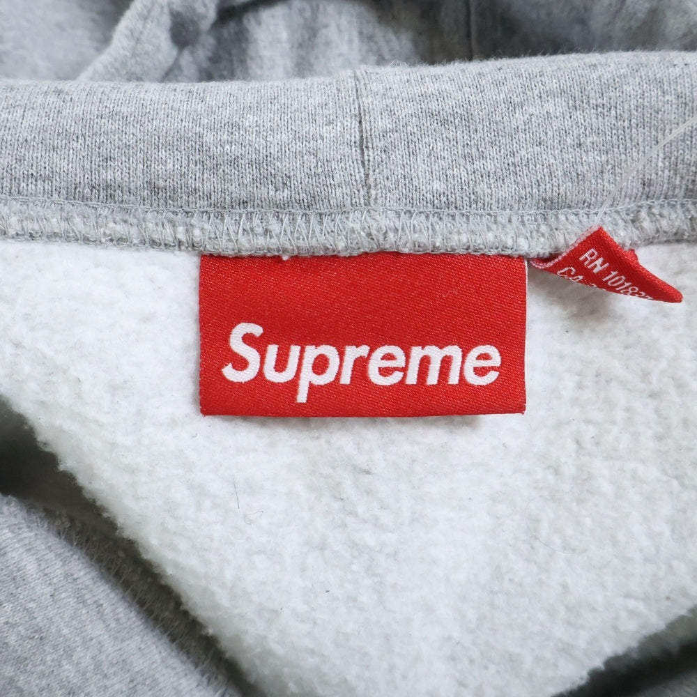 SUPREME(シュプリーム) 24SS ×Toy Machine Hooded Sweatshirt トイマシーン プルオーバーフーディパーカー グレー