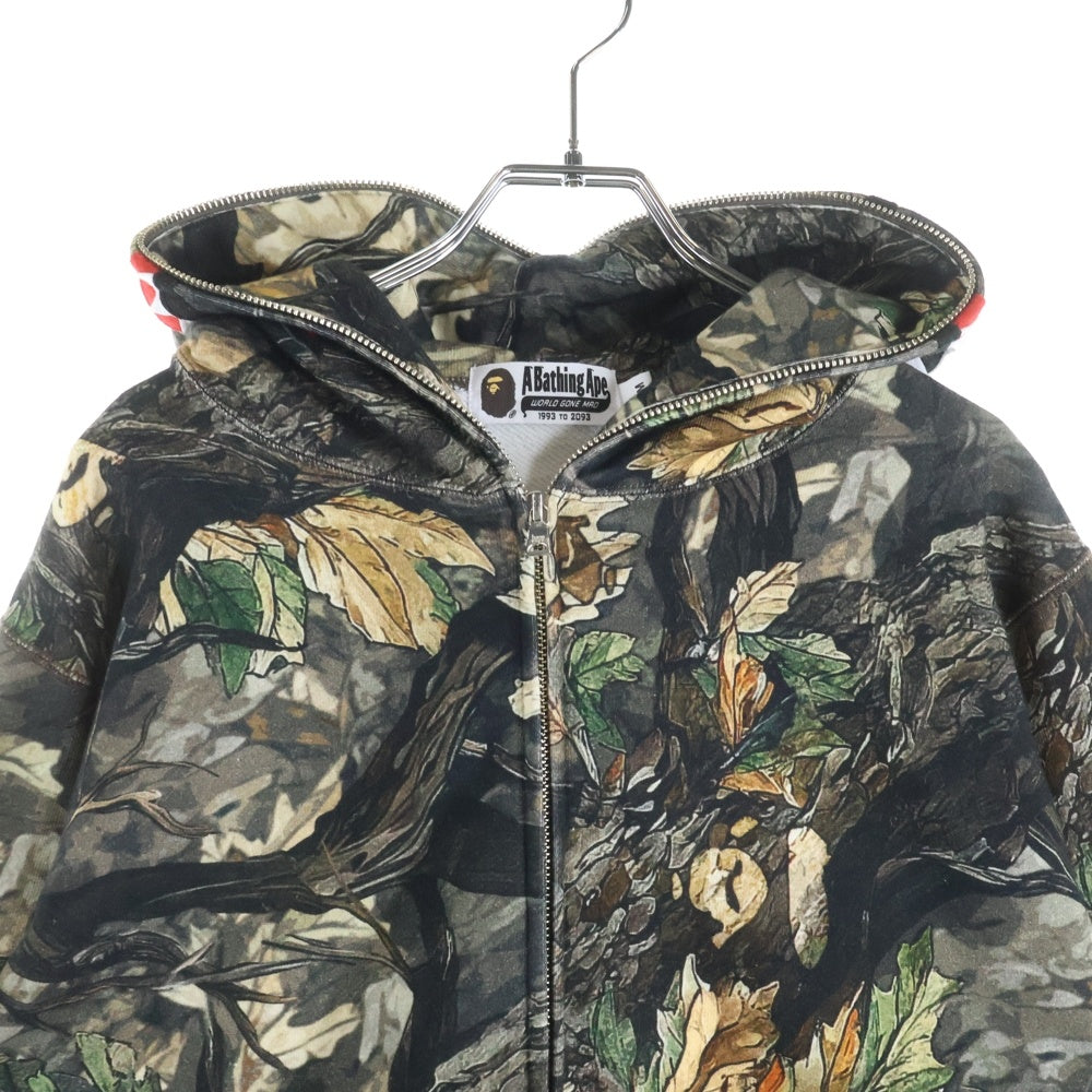 アドミラルゴルフ★ダブルジップ パーカー 日本製★カモ柄 Mサイズ アドミラルゴルフ☆ダブルジップ パーカー 日本製☆カモ柄 Mサイズ