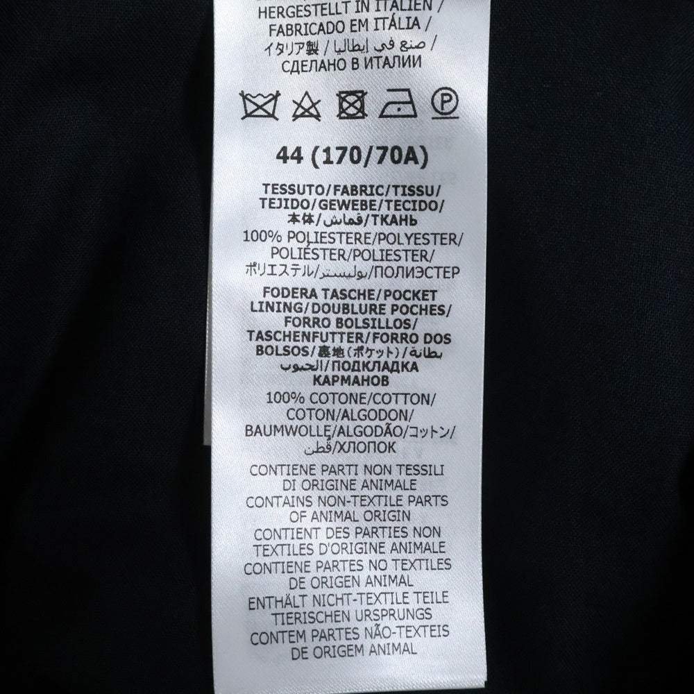 GUCCI(グッチ) センタープレス バックベルト スラックスパンツ ネイビー 690469 Z798C