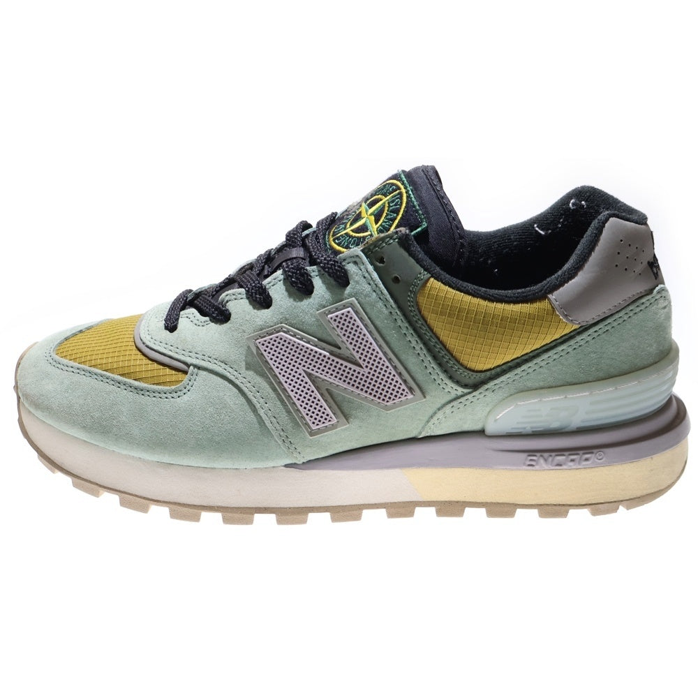 New Balance(ニューバランス) ×STONE ISLAND 574 Legacy Green Clay ストーンアイランド レガシー グリーンクレイ ローカットスニーカー グリーン US8.5/26.5cm U574LGTN