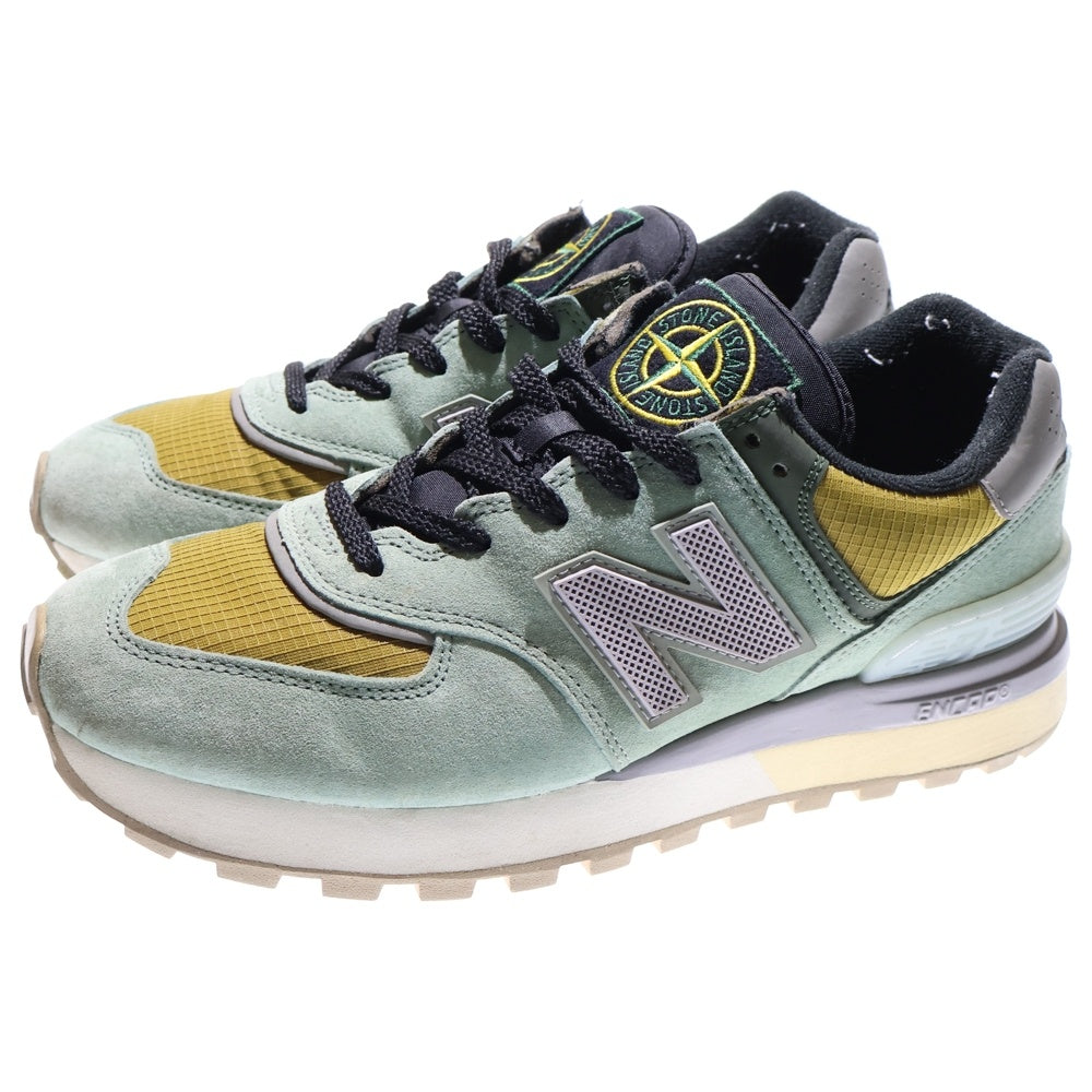 New Balance(ニューバランス) ×STONE ISLAND 574 Legacy Green Clay ストーンアイランド レガシー グリーンクレイ ローカットスニーカー グリーン US8.5/26.5cm U574LGTN