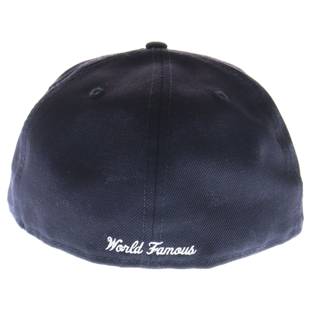 SUPREME(シュプリーム) 20AW ×New Era World Famous Box Logo ボックスロゴ刺繍 キャップ ネイビー