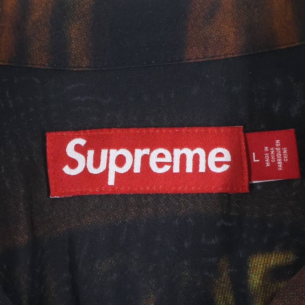 SUPREME(シュプリーム) 24AW Canal St. S/S Shirt 総柄 開襟 半袖