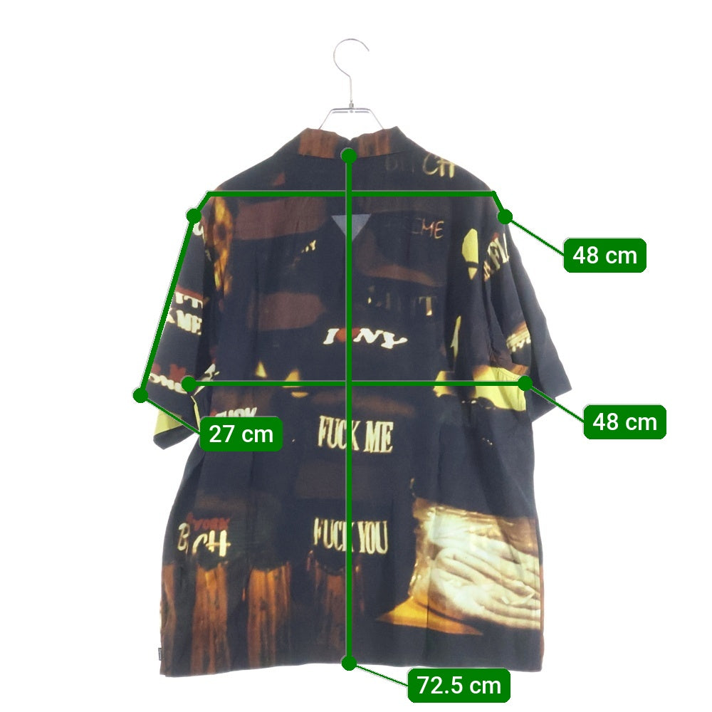 SUPREME(シュプリーム) 24AW Canal St. S/S Shirt 総柄 開襟 半袖