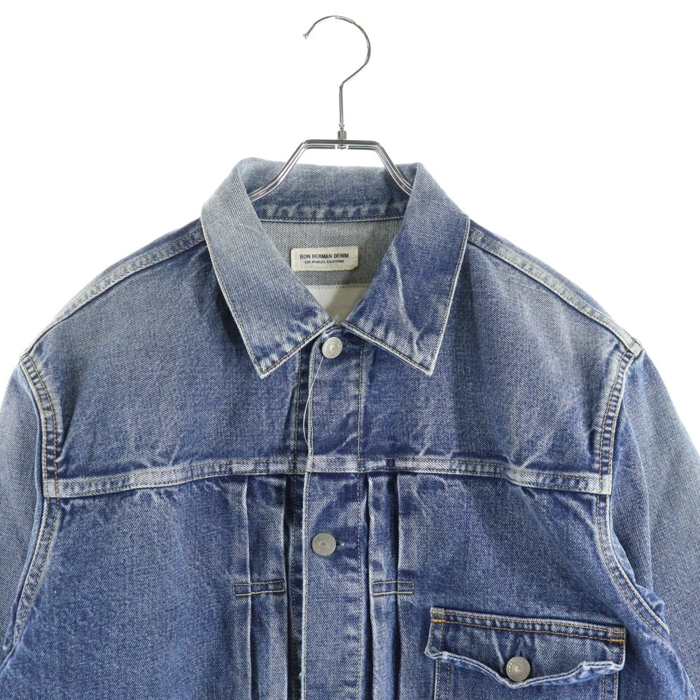 RON HERMAN DENIM(ロンハーマンデニム) グリーンキャスト デニムジャケット インディゴ