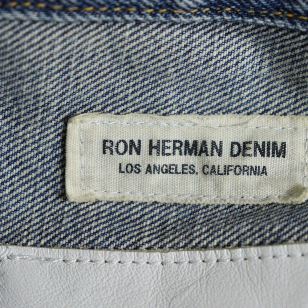 RON HERMAN DENIM(ロンハーマンデニム) グリーンキャスト デニムジャケット インディゴ