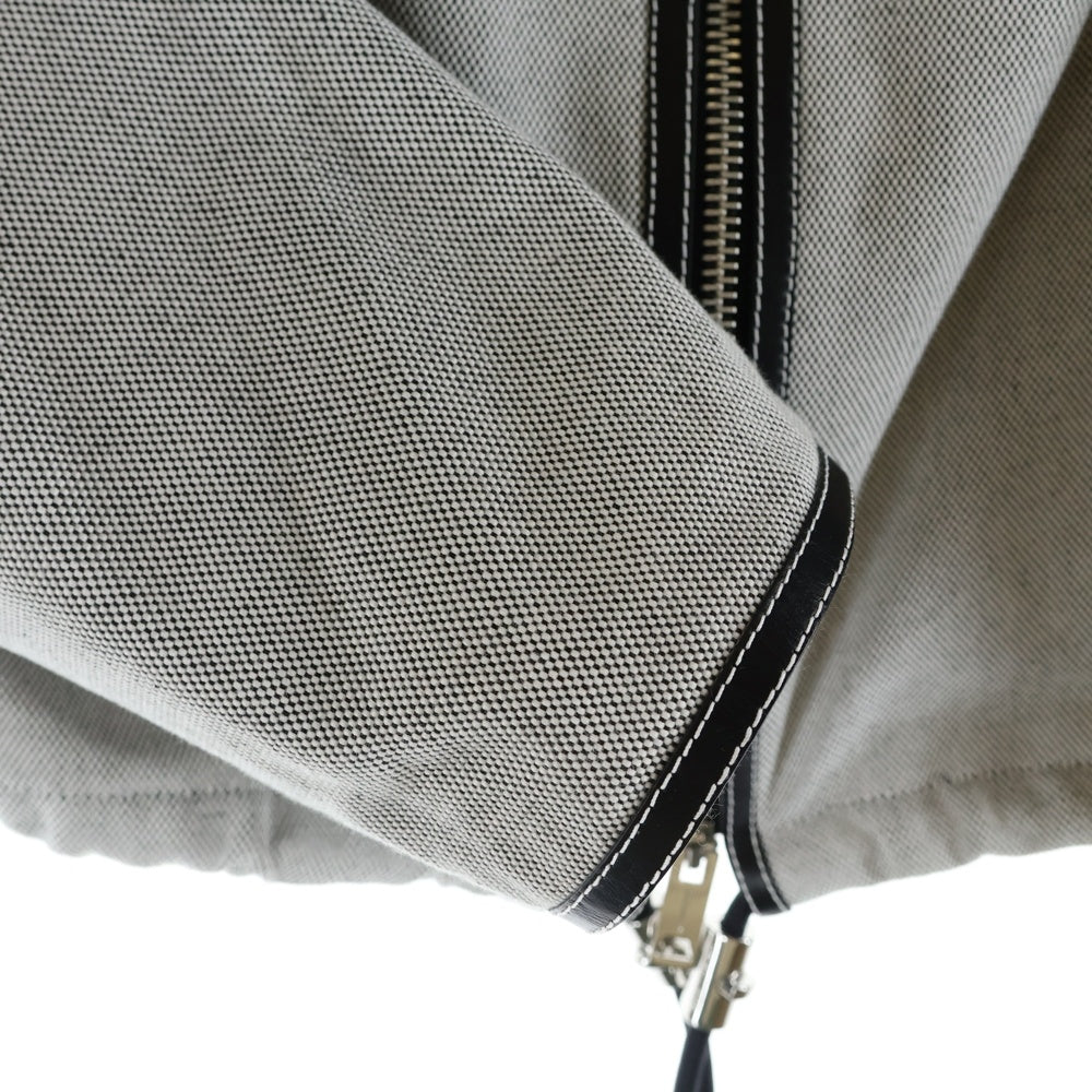 BURBERRY(バーバリー) クロップド丈 フード付き コットン ジップアップ  