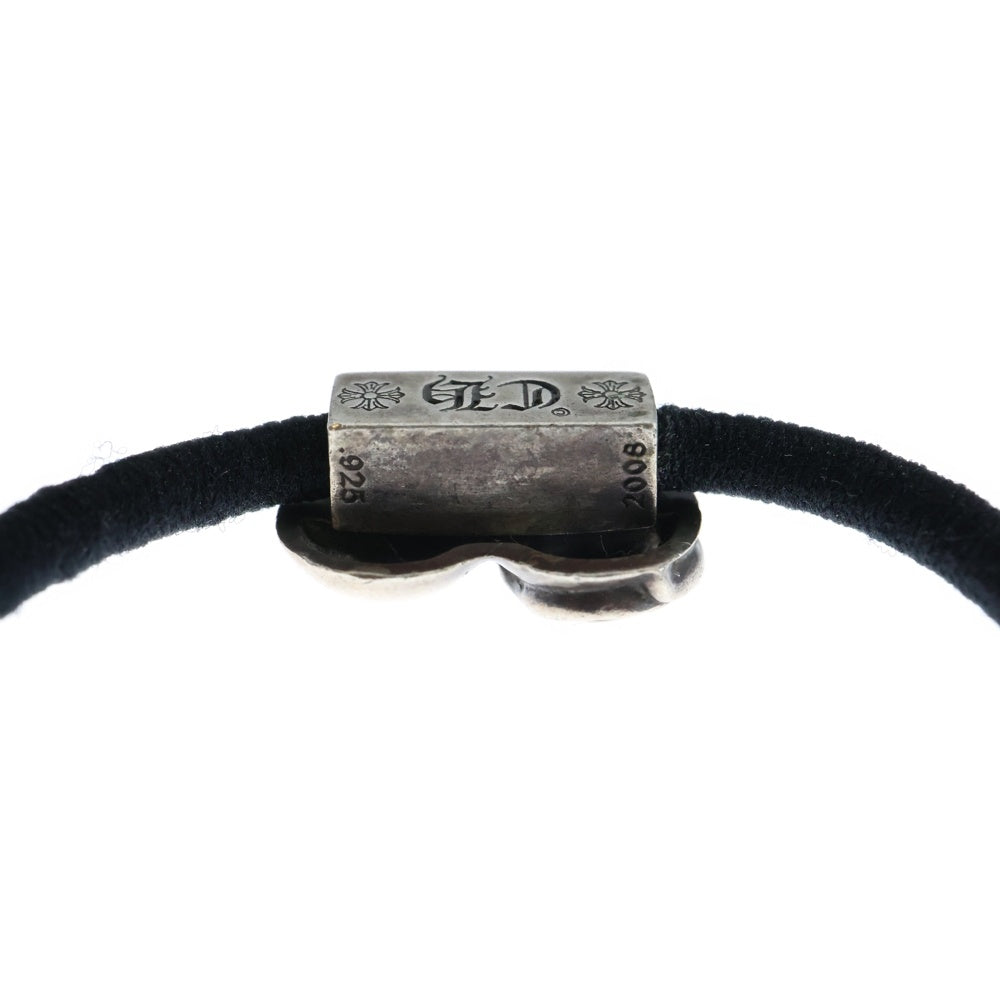 新品 CHROME HEARTS クロムハーツ ヘアバンド コンチョ ハート CHROME HEARTS(クロムハーツ) HAIRBAND ヘアバンド ハートボタン