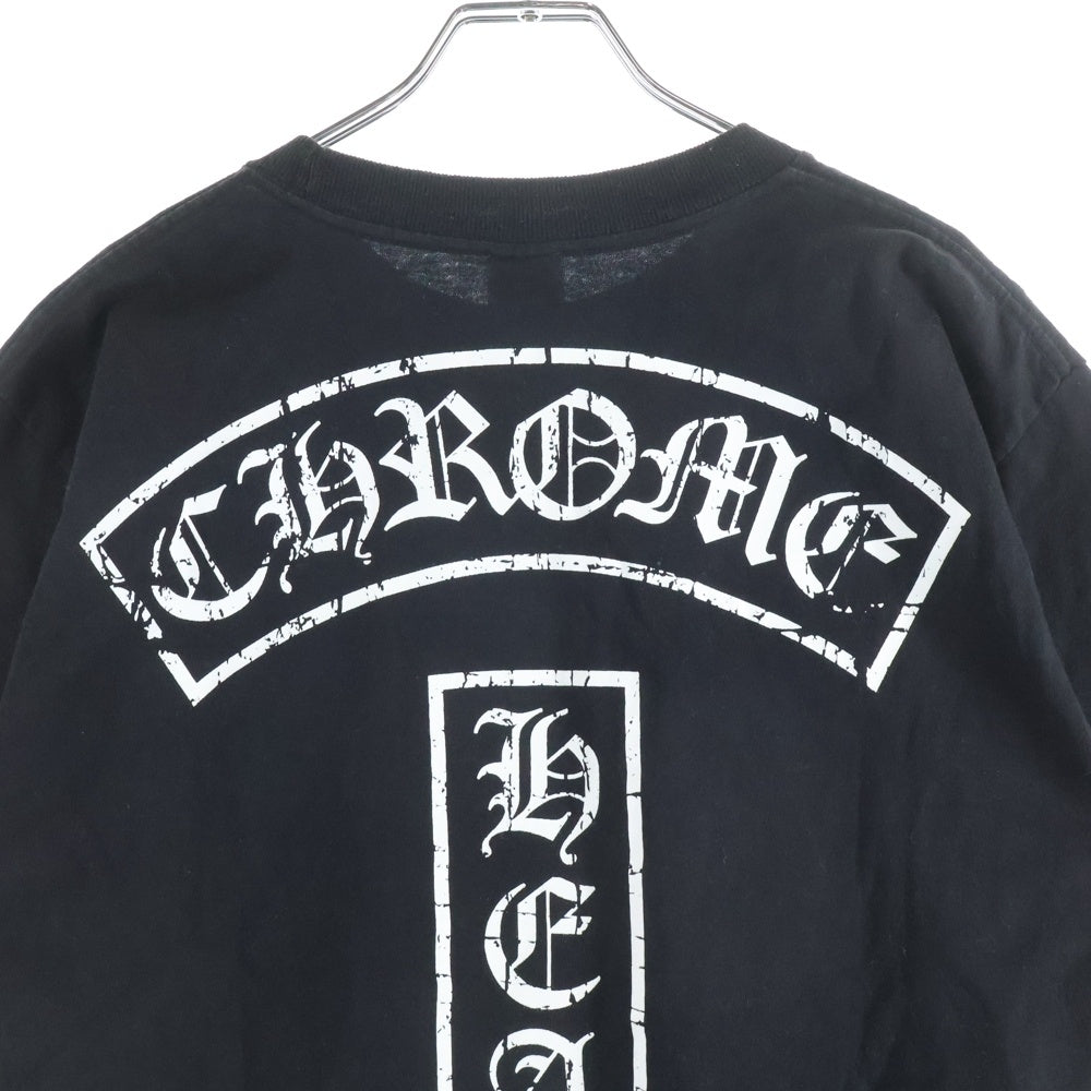 CHROME HEARTS(クロムハーツ) OLD T BAR オールド Tバープリント スター 半袖Tシャツ カットソー ブラック