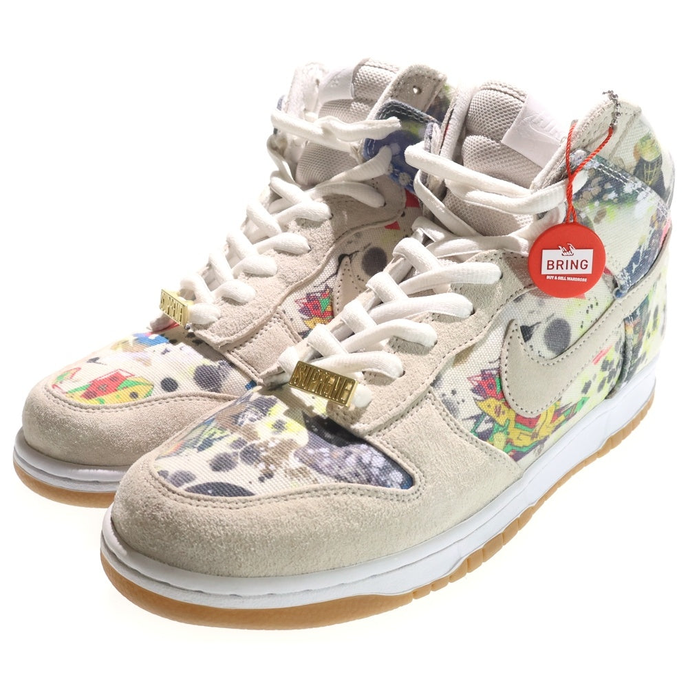 SUPREME(シュプリーム) DUNK HIGH OG QS Rammellzee シュプリーム ダンク ラメルジー ハイカットスニーカー シューズ マルチカラー US10.5/28.5cm FD8779-100